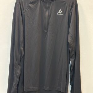 Reebok Black Half-Zip Pullover